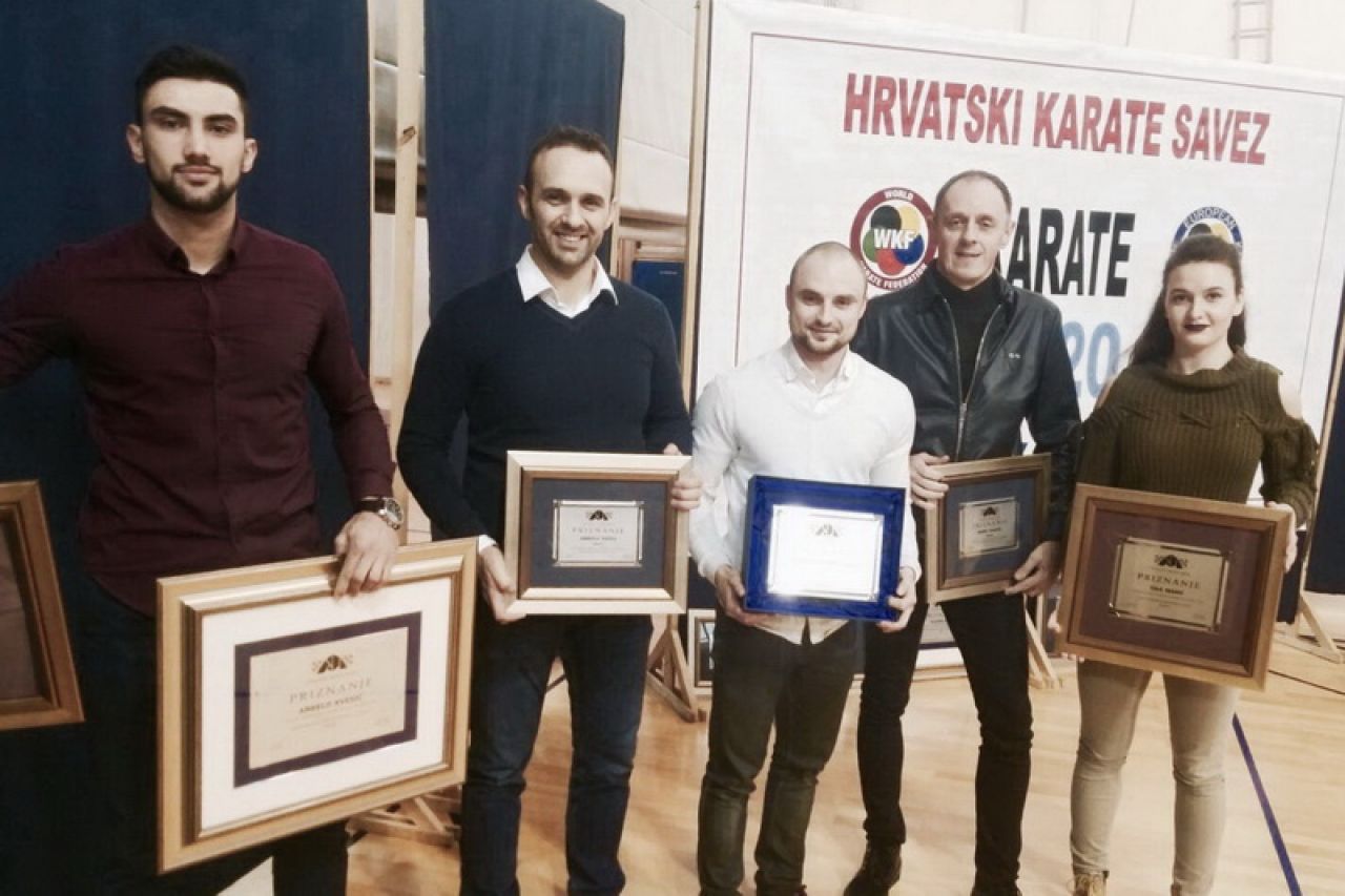 Karate klub Hercegovina Zagreb: Anđelo Kvesić najbolji senior Hrvatske