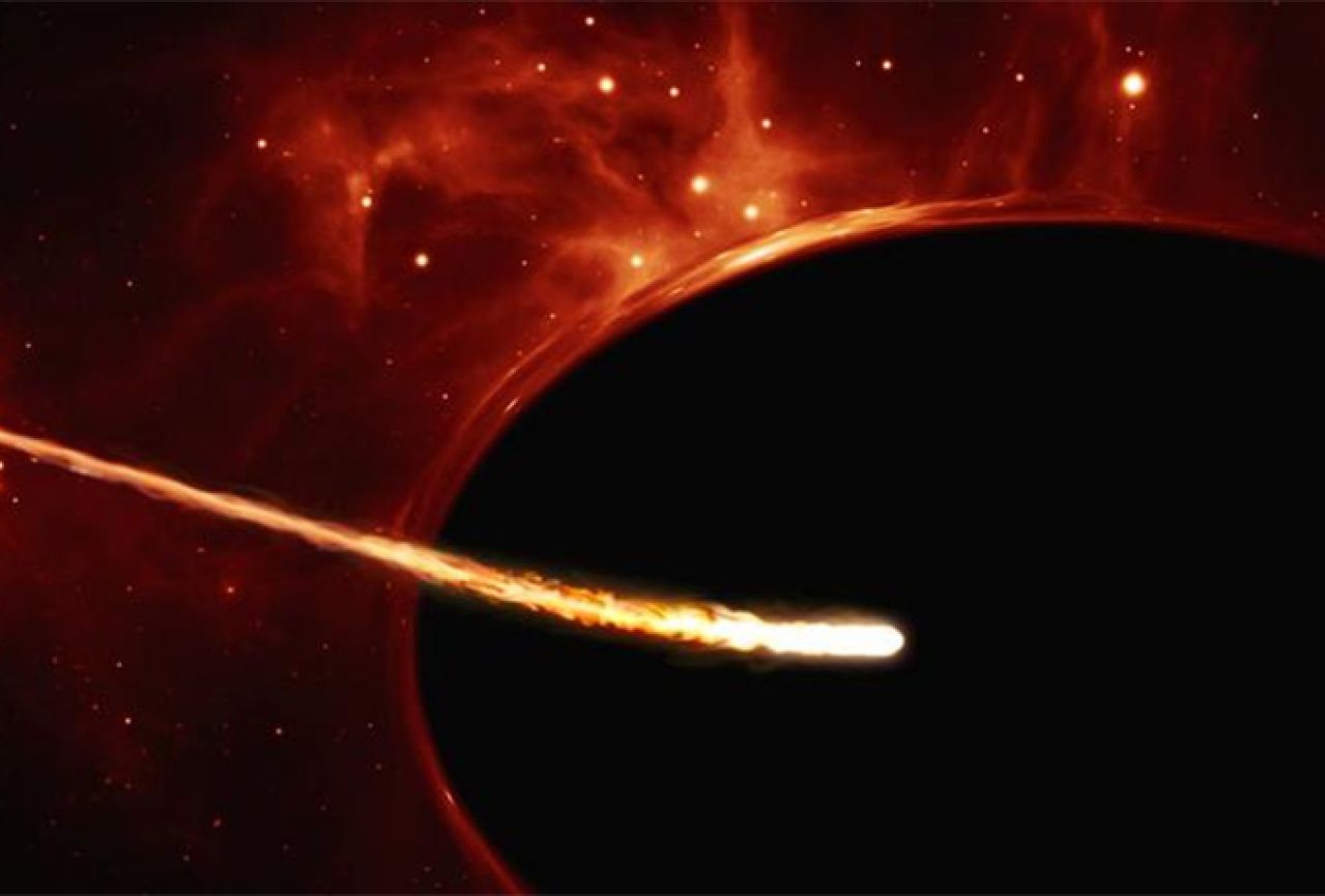 Nevjerojatan video: Crna rupa već 12 godina 'jede' zvijezdu