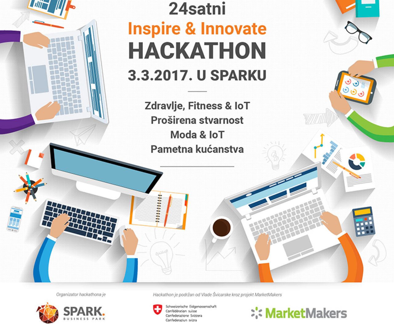 Budi dio prvog Inspire & Innovate Hackathona i osvoji odlične nagrade