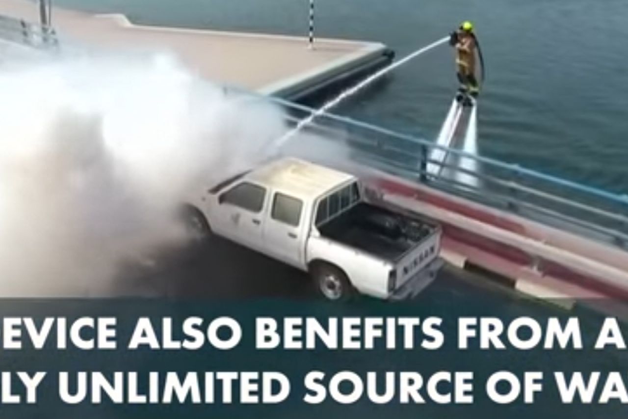 U Dubaiju vatrogasci gase sa 'jetpackova', a u nas sa 'tamića' 