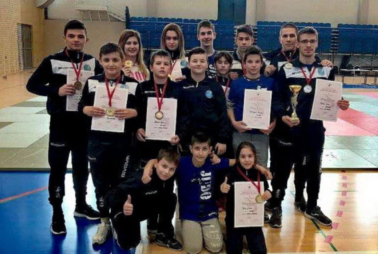 Trinaest medalja za Judo klub Neretvu u Podgorici 