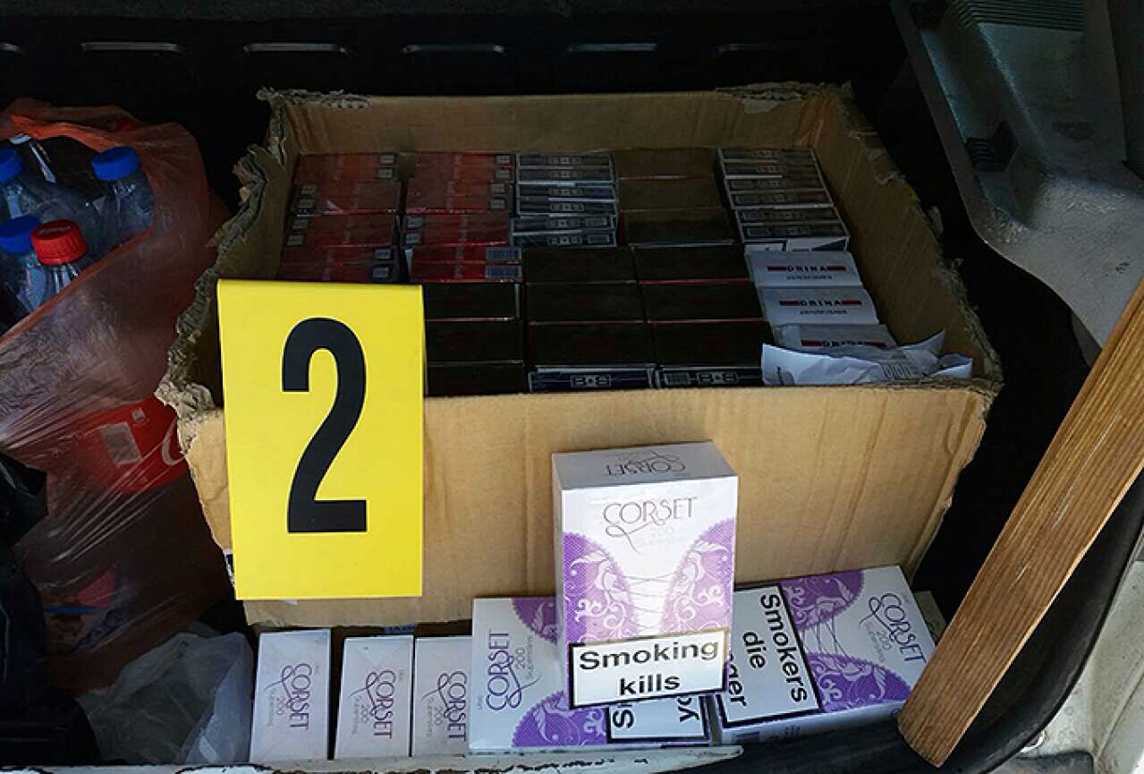 Krijumčarene cigarete otkrivene u Fiatu