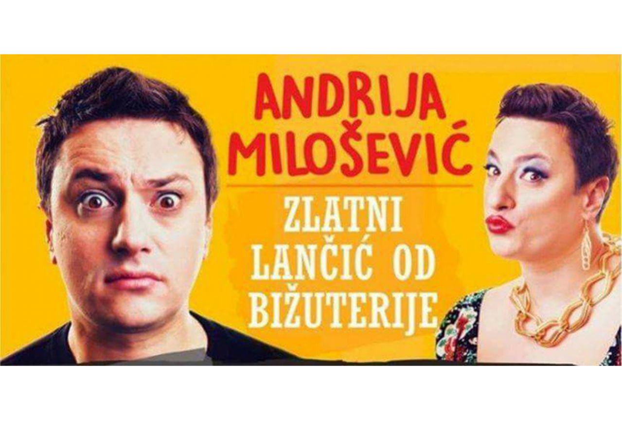 U prodaji ulaznice za predstavu Andrije Miloševića "Zlatni lančić od bižuterije"