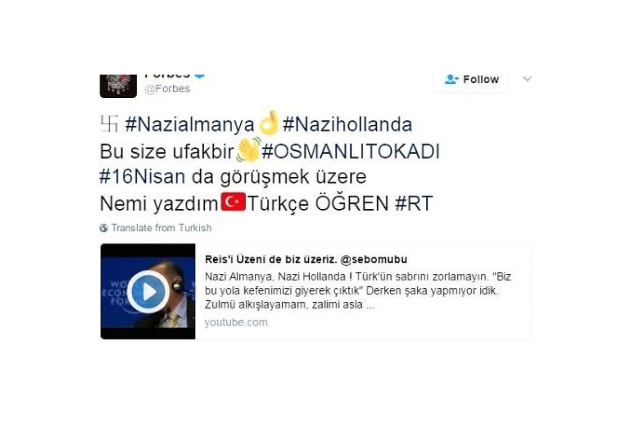 Turski hakeri izveli napad na mnoge profile na Twitteru