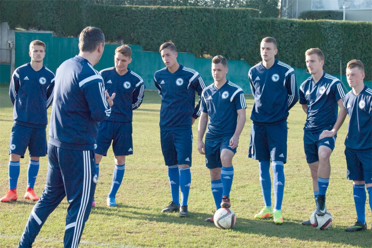 Mlada nogometna reprezentacija počela pripreme u Međugorju