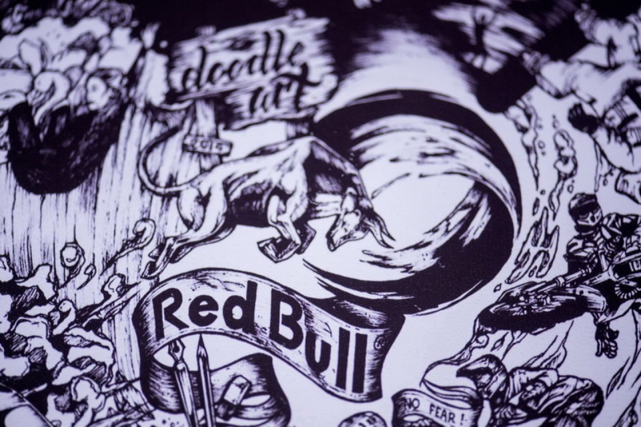 Red Bull Doodle Art dovodi škrabanje do treće dimenzije