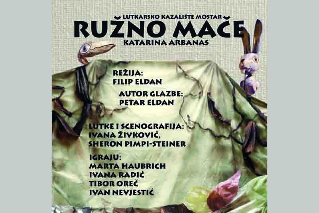 'Ružno mače' pretpremijerno u Lutkarkom kazalištu Mostar
