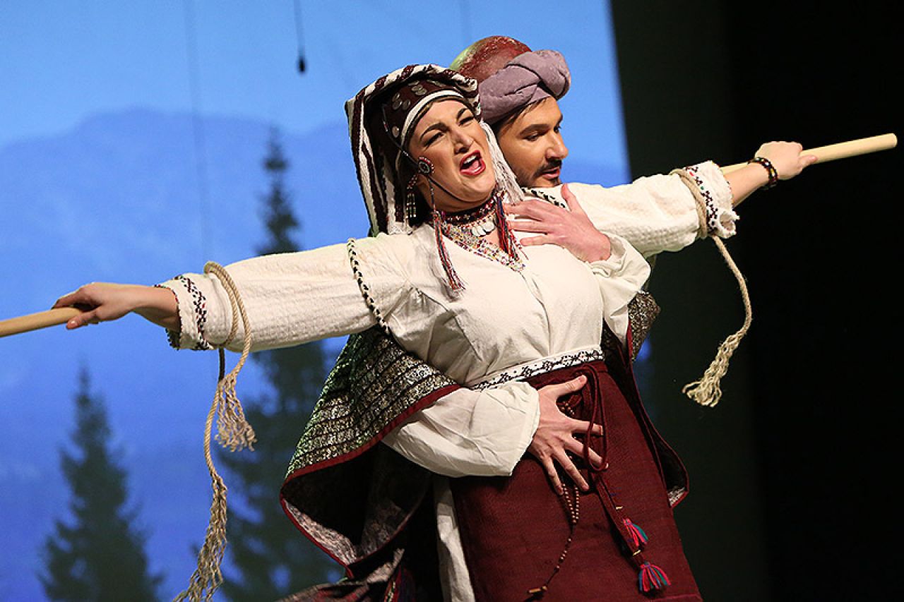 Prva hrvatska opera u BiH 'Diva Grabovčeva' izvedena u Lisinskom