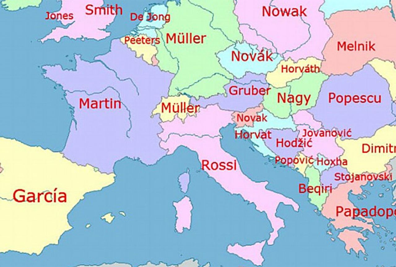 Ovo je 10 najčešćih prezimena u BiH 