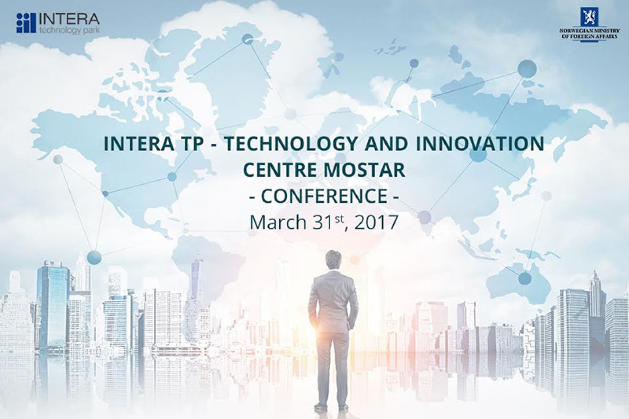 Najava konferencije projekta 'INTERA TP – Technology and innovation centre Mostar'