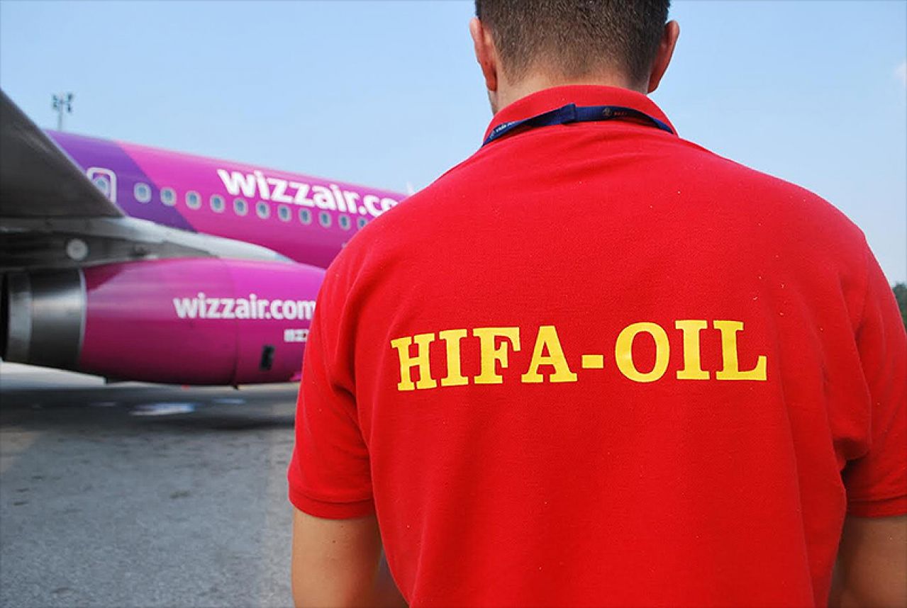 HIFA OIL će opskrbljivati gorivom zrakoplove kompanije Wizz Air