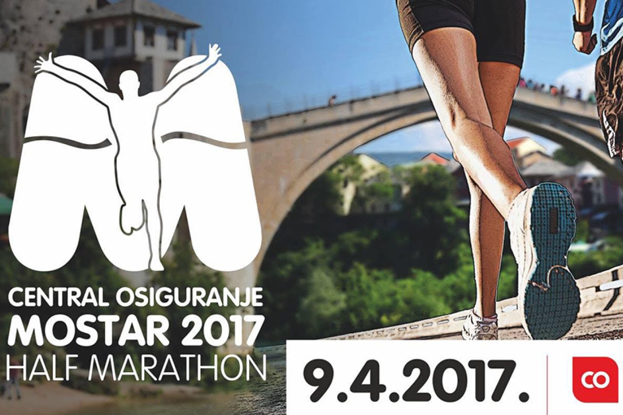 Na startu Mostarskog polumaratona 450 trkača iz 16 zemalja svijeta