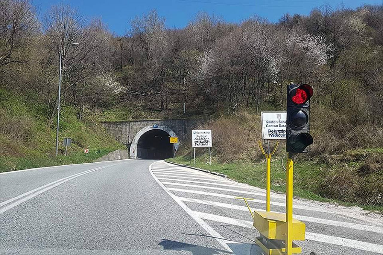 Radovi u tunelu Ivan na putu Sarajevo - Konjic