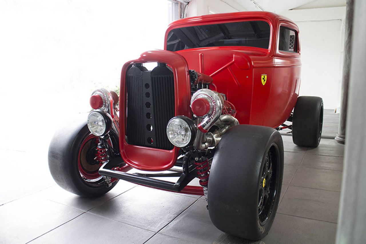 Što bi rekao Boyd Coddington na ovo - U Forda iz 1932. ubacili Ferrarijev motor 