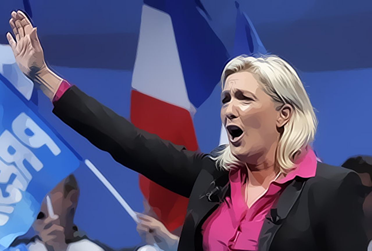 Le Pen: Ljuta sam na Papu zbog njegovog stava o migrantima