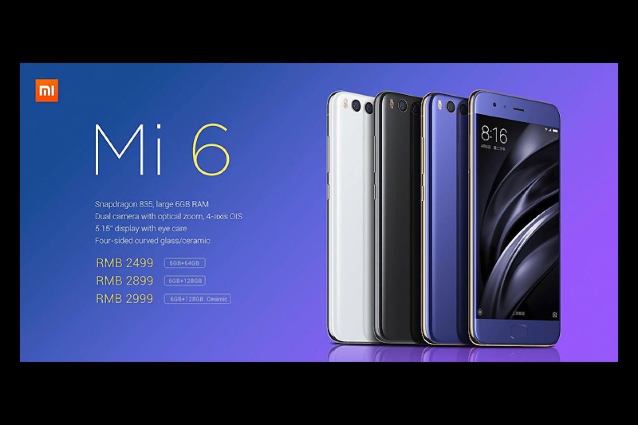 Xiaomi predstavio Mi 6