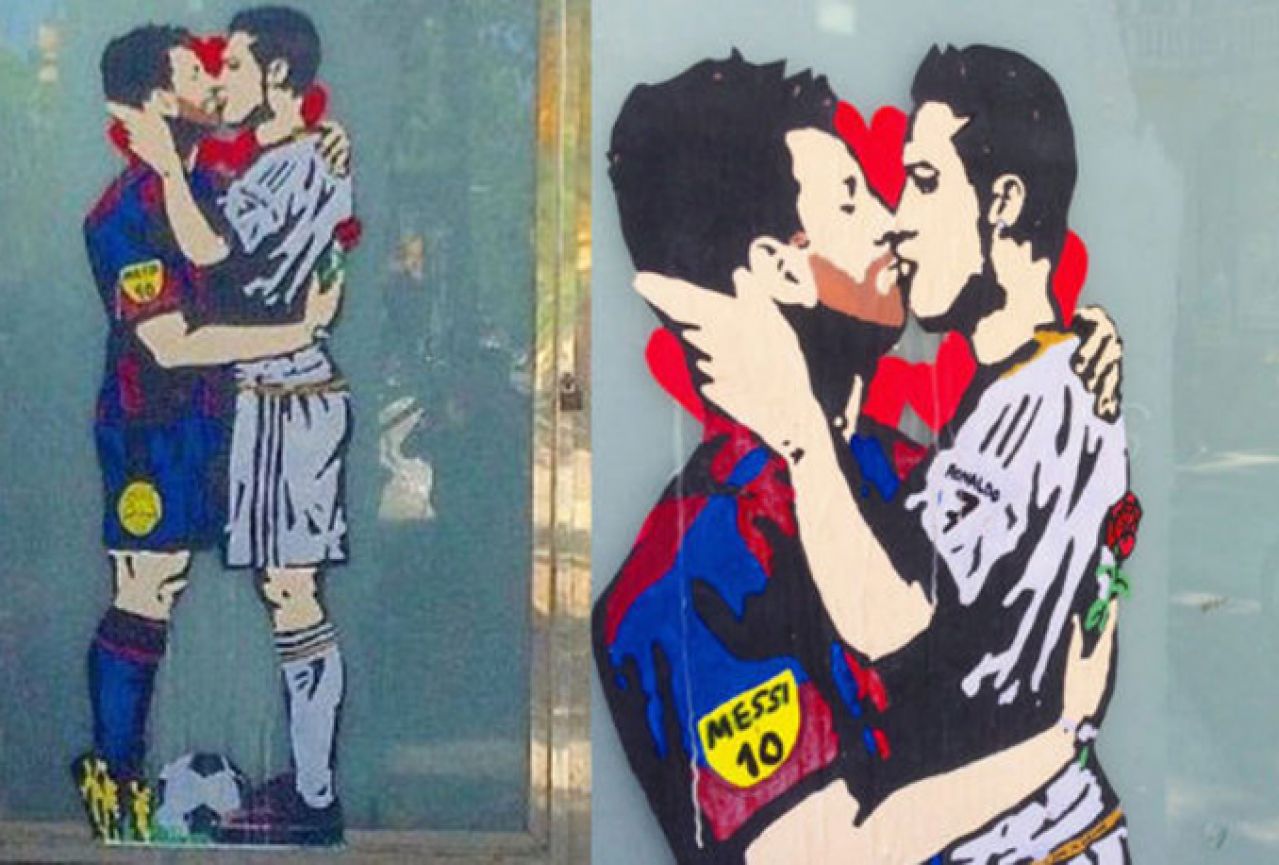 "Love is blind": Ulica u Barceloni dobila novi ljubavni par