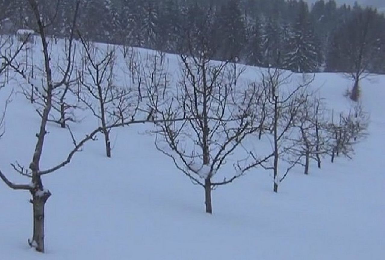 VIDEO | Zbog snijega u Kladnju proglašeno stanje elementarne nepogode