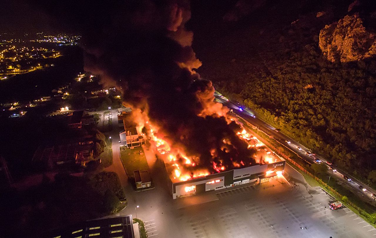 VIDEO | Nema ozlijeđenih u požaru u Bingu