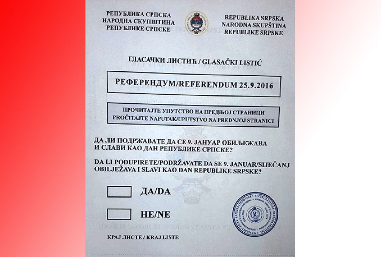 Rezultati referenduma u RS-u ne vrijeđaju interese Bošnjaka