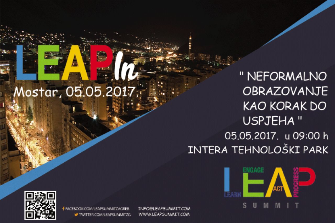 LEAPin Mostar – uvod u jednu od najvećih regionalnih konferencija za mlade