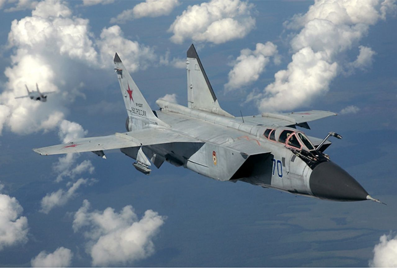 U Sibiru se srušio ruski borbeni zrakoplov MiG-31