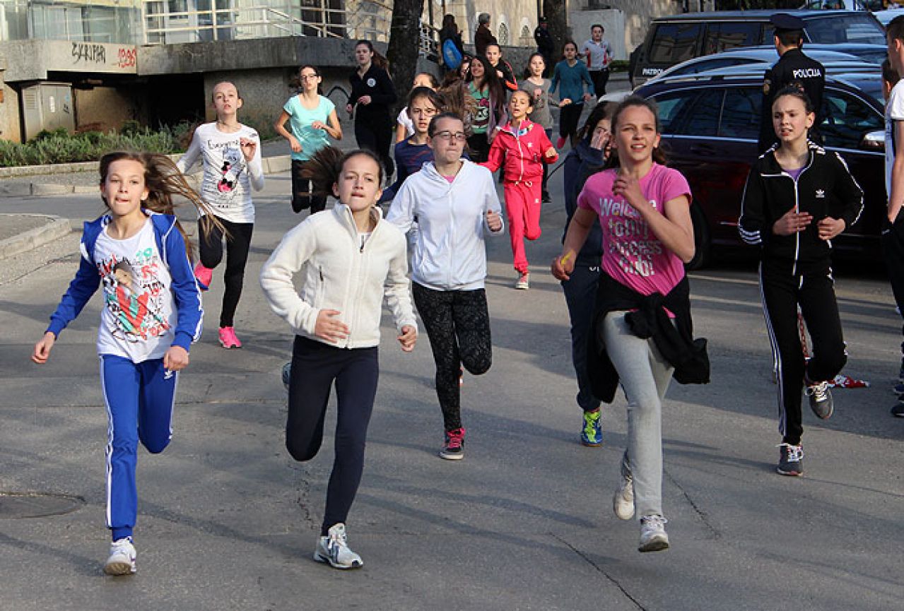 Ulične utrke učenika osnovnih škola i ove godine u Širokom Brijegu