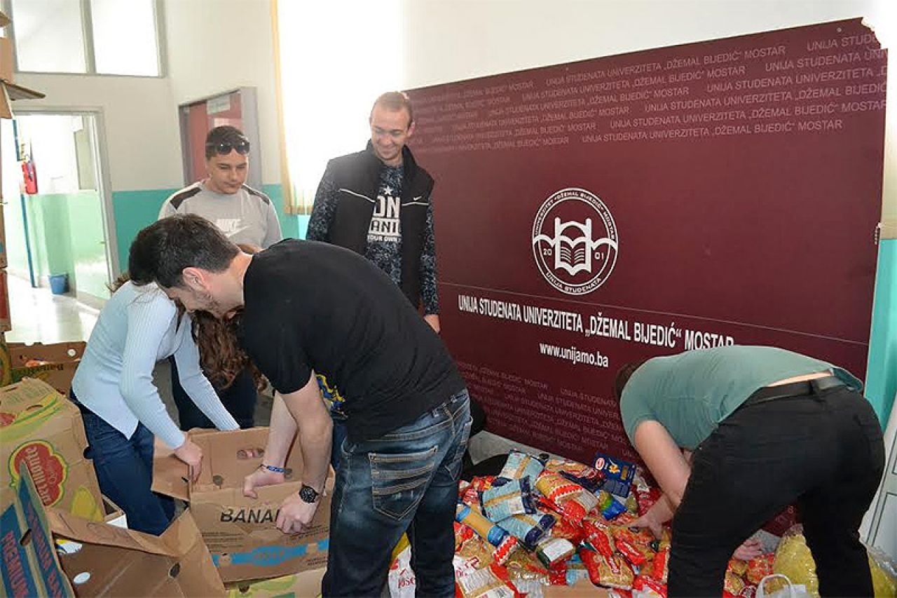 Mostarski studenti pomogli socijalno ugroženim obiteljima u Hercegovini