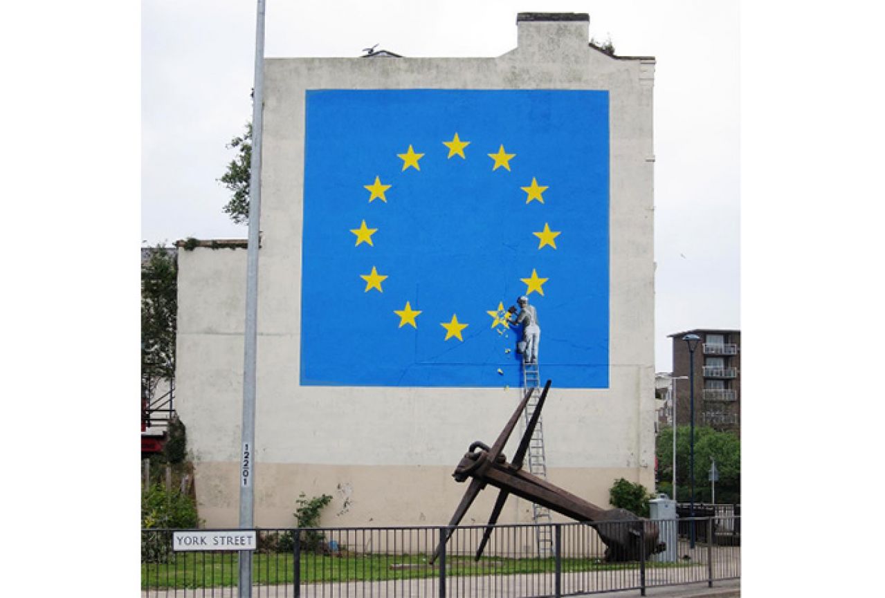 Banksy pokazao svoje mišljenje o Brexitu