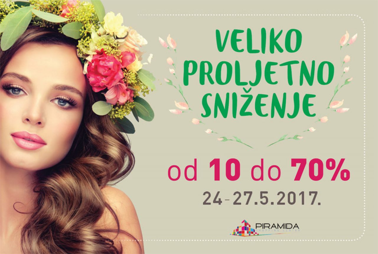 Veliko proljetno sniženje u ''Piramidi''