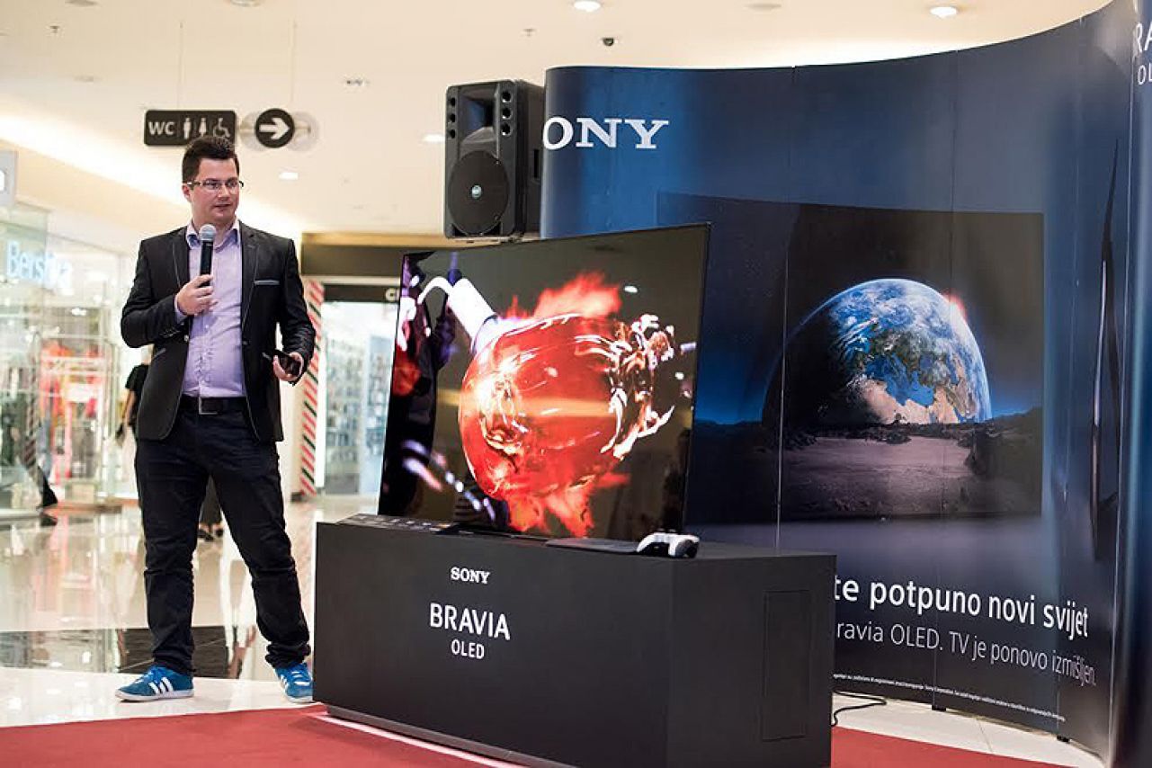 Mostarci među prvima uživali u dugoočekivanom Sony BRAVIA A1 OLED 4K HDR televizoru