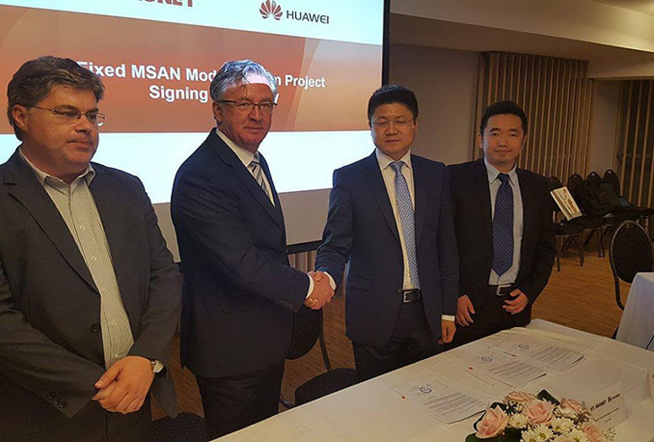 HT Eronet i Huawei potpisali ugovor vrijedan 2,5 milijuna maraka