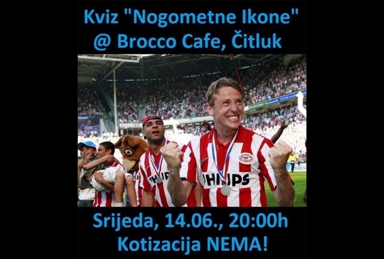 Kviz nogometne ikone @ Brocco caffe, Čitluk
