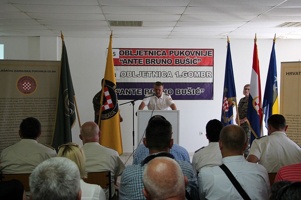 Obilježena 23. obljetnica 1. gardijske brigade HVO-a ''Ante Bruno Bušić''
