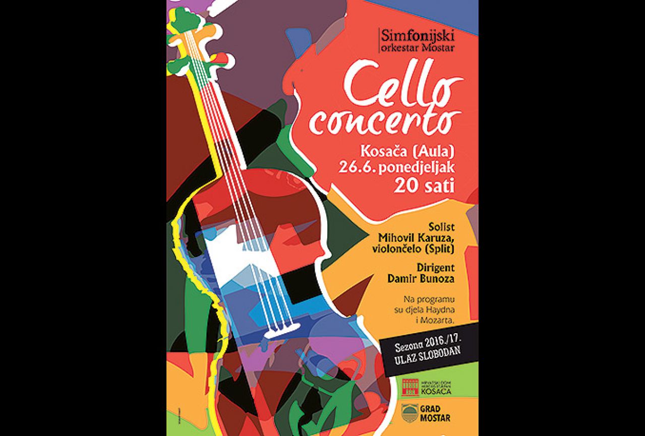 Cello-concerto s mostarskim simfoničarima