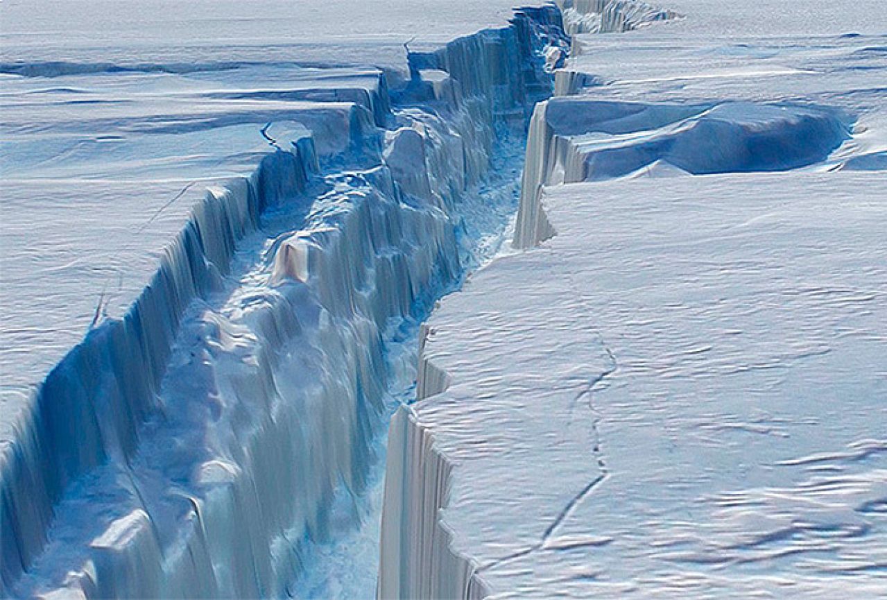  Jedan od najvećih ledenih bregova ikad odvojit će se od Antarktike