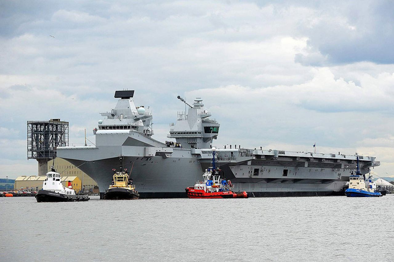VIDEO | Isplovio najveći ratni brod u povijesti britanske mornarice