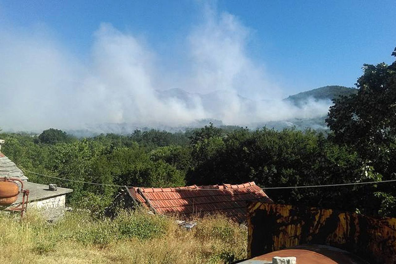 Vatra ne prijeti kućama u Trebinju