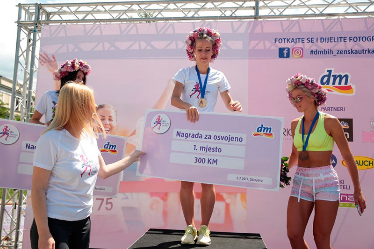 Više od 350 trkačica na 1. dm ženskoj utrci: Pobjednica Biljana Cvijanović