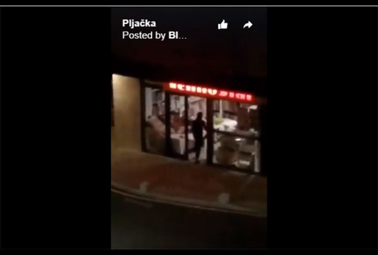 VIDEO | Pogledajte trenutak pljačke trgovine u Mostaru