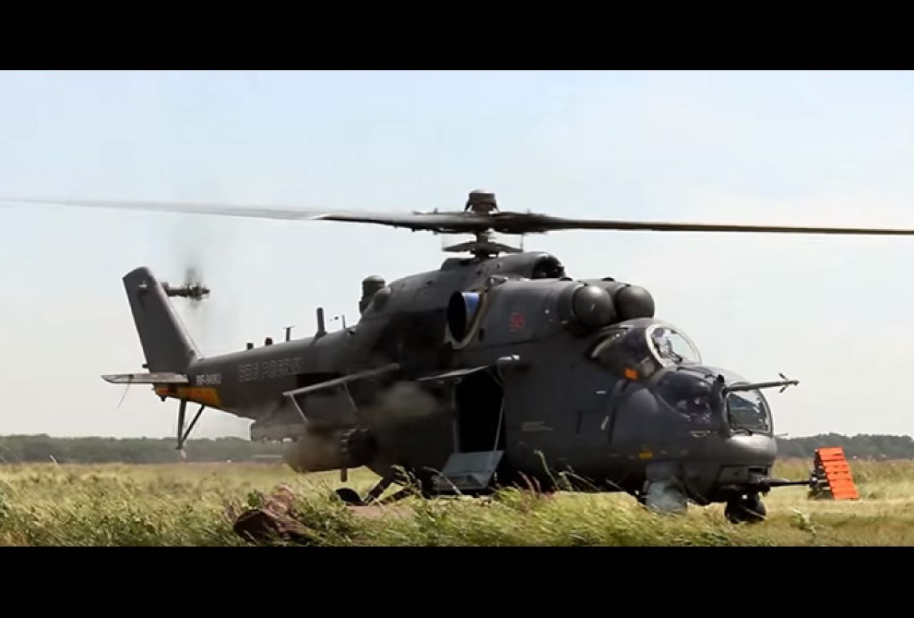 Video: Ruski specijalci vježbali napade iz helikoptera Mi-35M