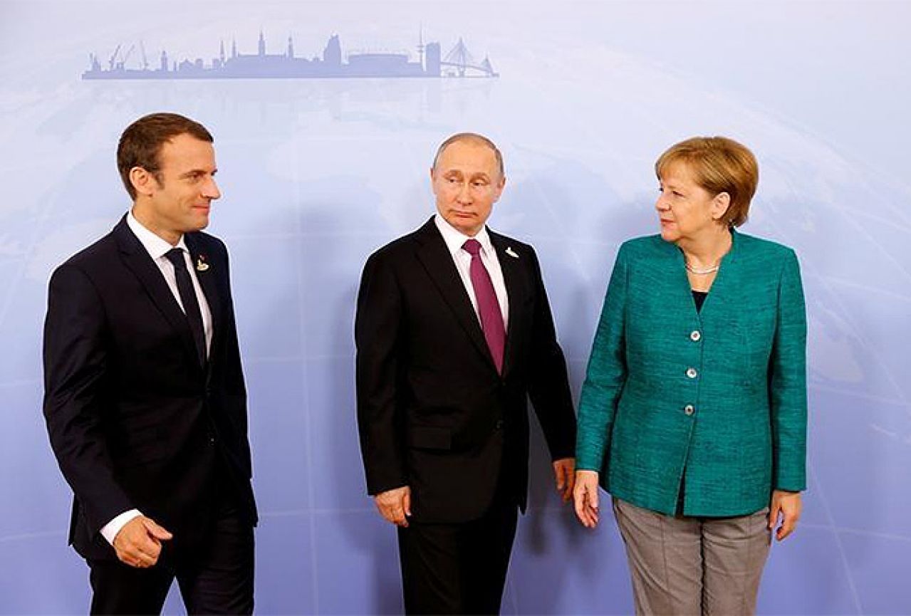 Merkel, Macron i Putin razgovarali o rješenju ukrajinskog sukoba