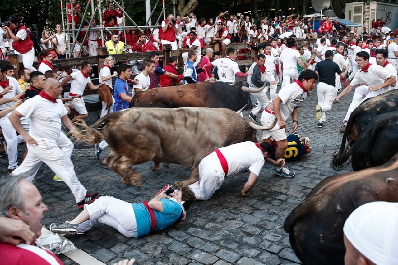 Pamplona: U utrci sa bikovima ozlijeđeno šest osoba