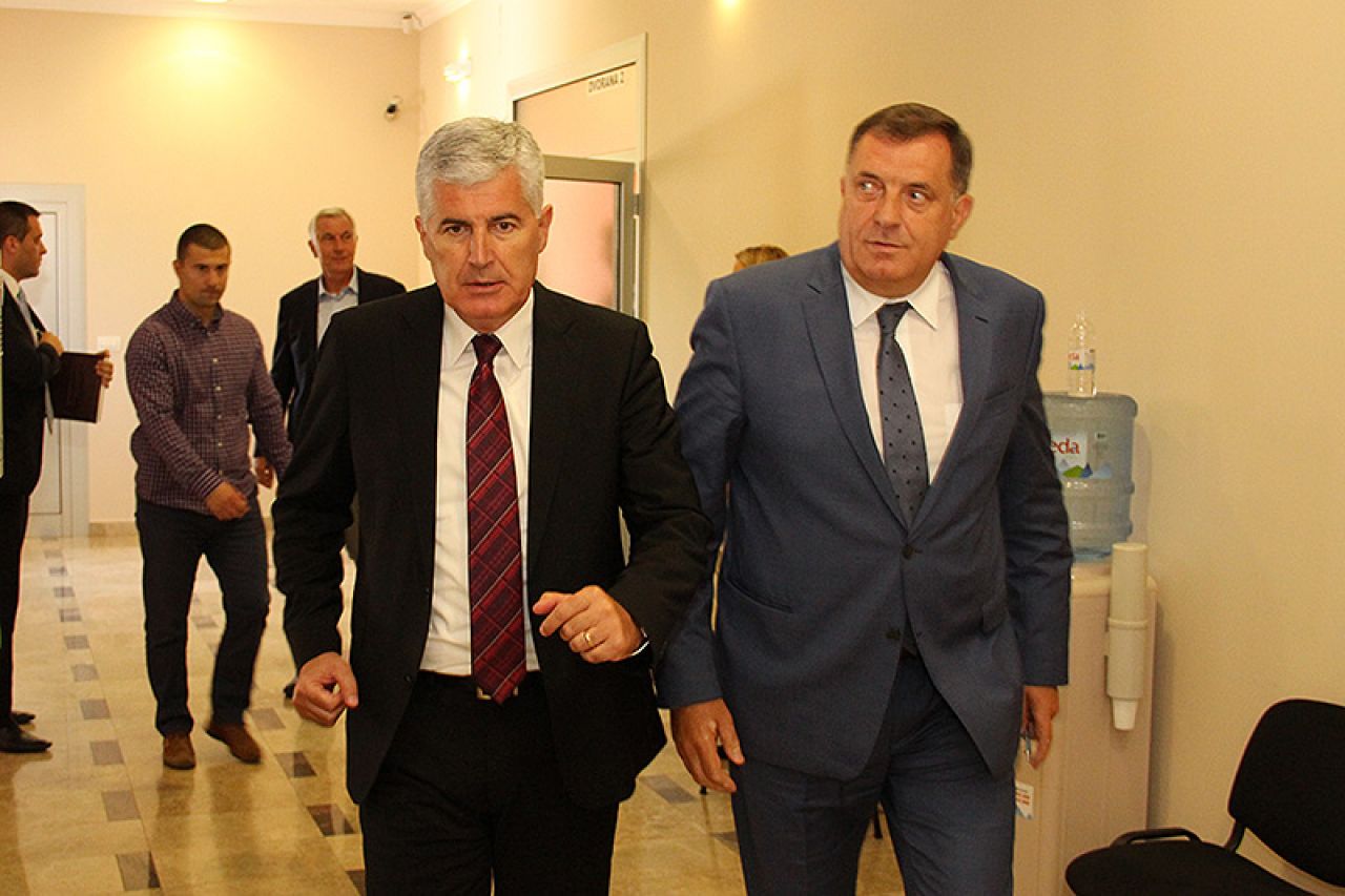 Dodik i Čović u Mostaru: Dogovorene zajedničke strategije