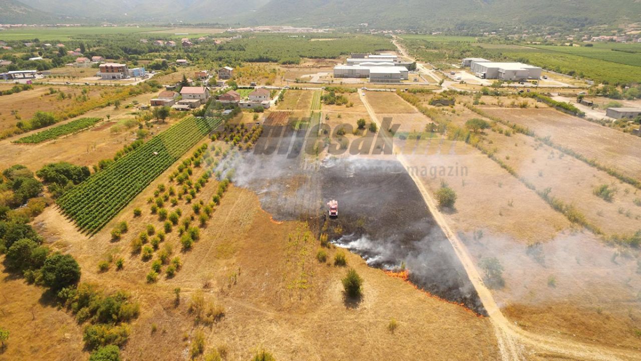 Požar i eksplozije kod Zalihića kuća 