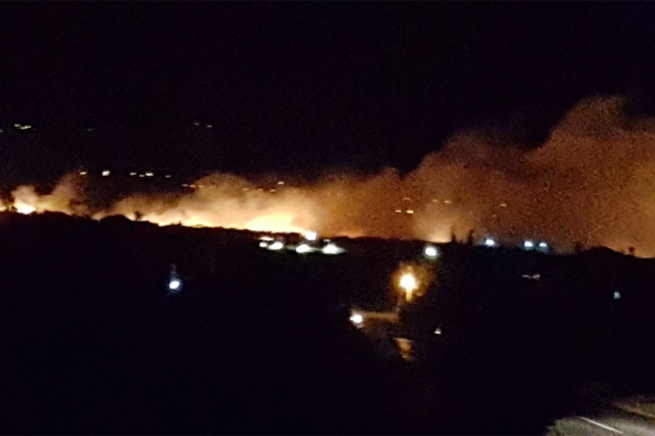Veliki požar buknuo u Čitluku: Gori u naseljima Biletići i Blizanci