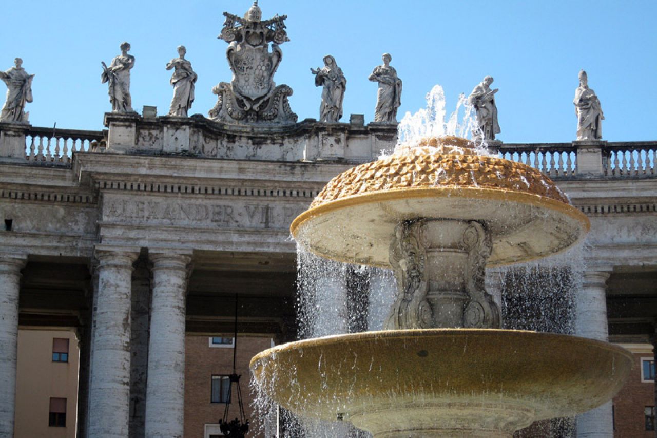 Prvi put u povijesti gase se fontane u Vatikanu