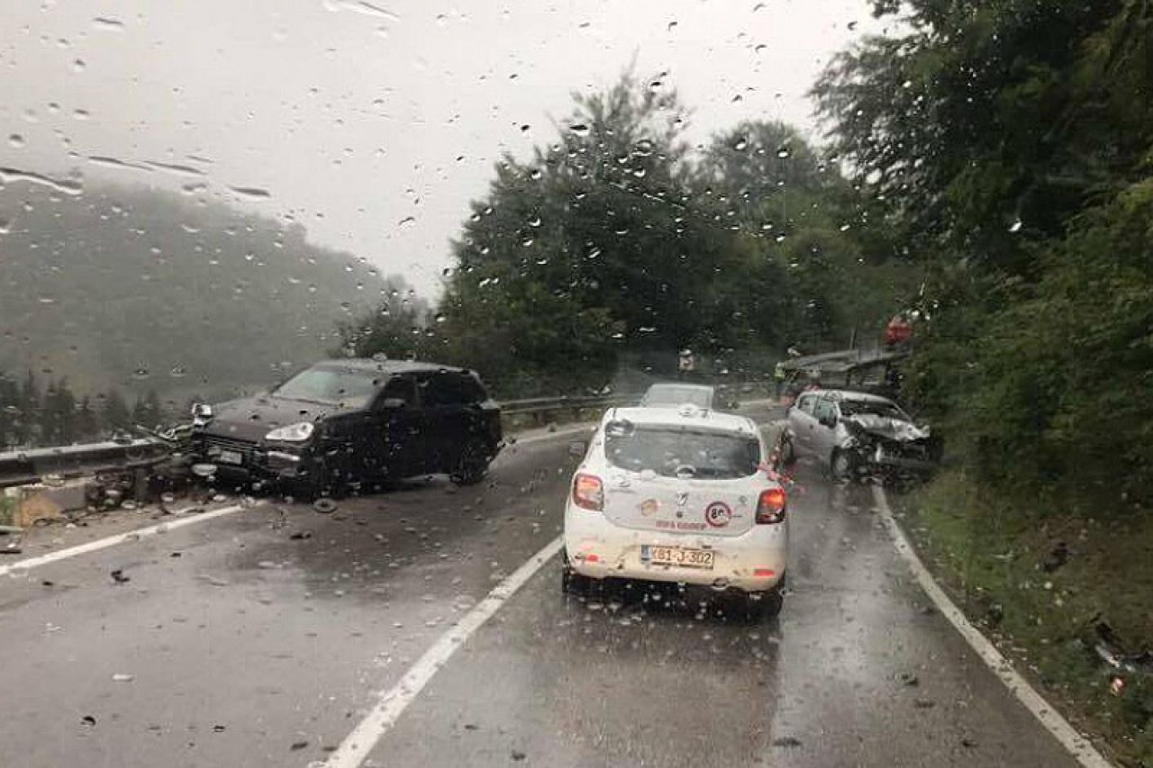 Nogometaš Sarajeva sudjelovao u prometnoj nesreći