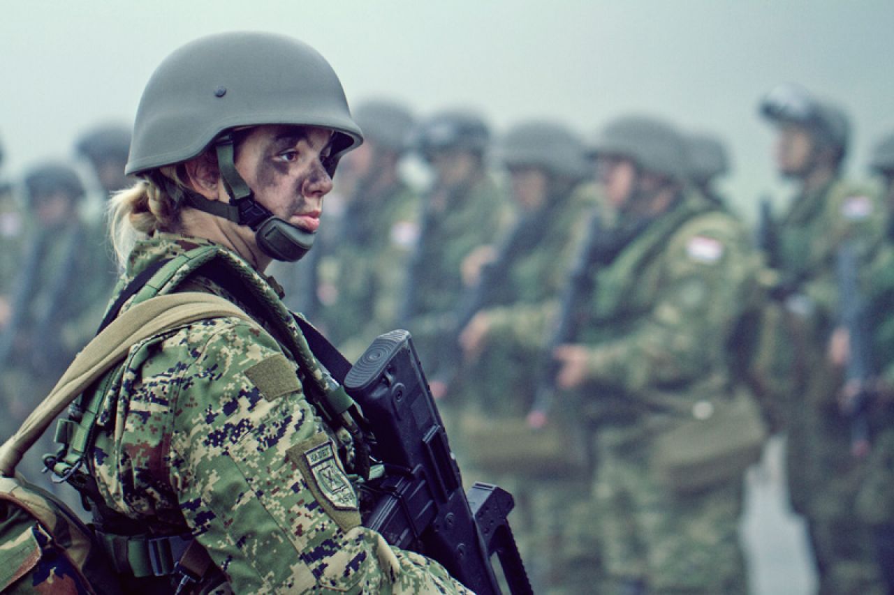 Čapljinka u Oružanim snagama RH: Muškarci i žene u vojsci su jednaki