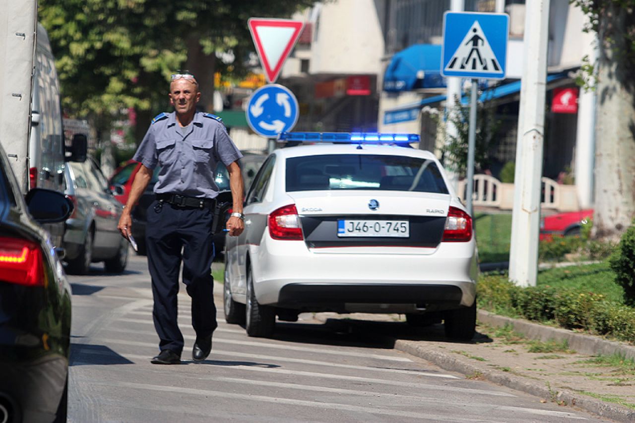 Zbog prometne nezgode na ulazu u Čapljinu prometuje se usporeno